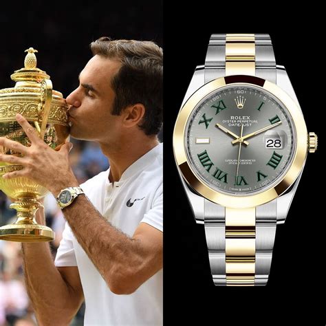 rolex roger federer wimbledon 2017|Roger Federer watches.